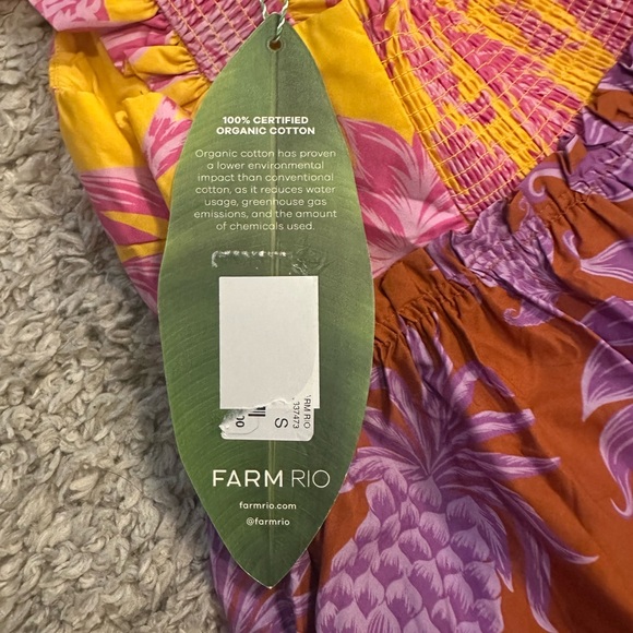 FARM Rio Multicolor Floral Mini Dress - Picture 2 of 4